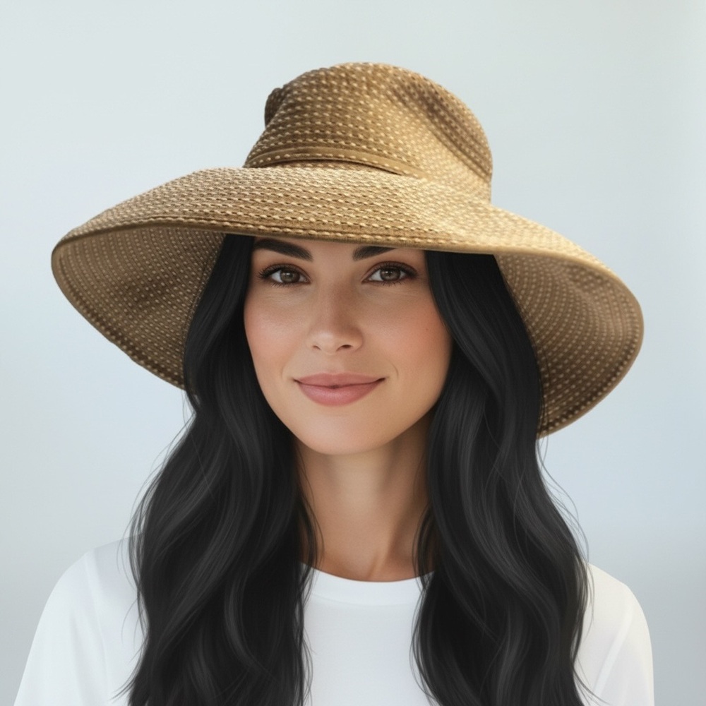 Gros Grain Ribbon Sun Hat